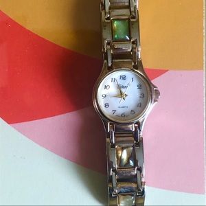 Vintage mixed material watch